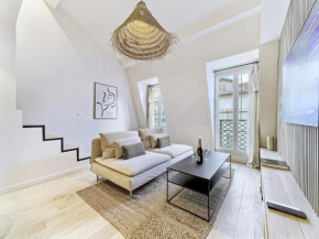 Hyper Centre-Duplex de charme- Luxe-Clim reversible- 10mn Place MASSENA